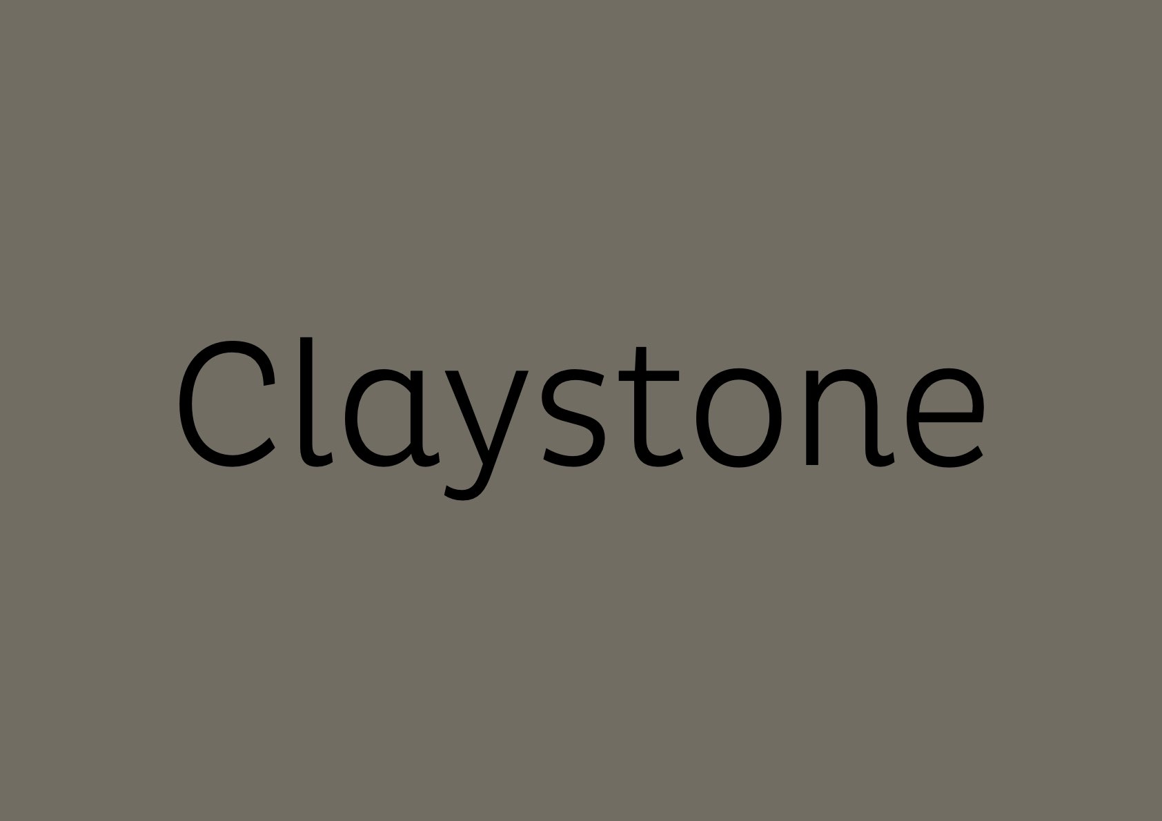 Claystone