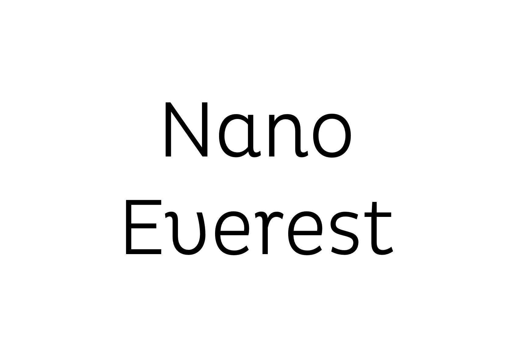 Nano Everest